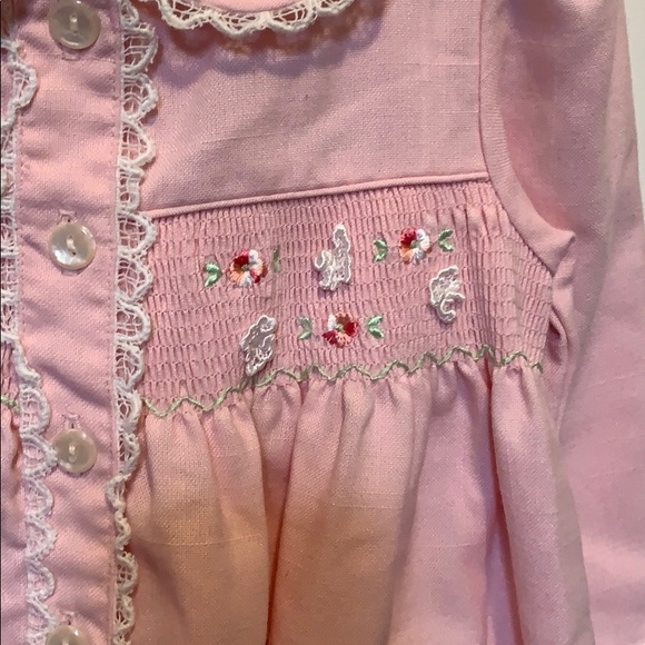 babytogs Jackets & Coats Vintage Baby Dress Jacket Pink W